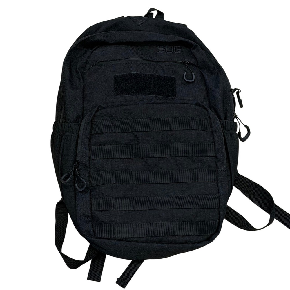 SOG Ninja Tactical Daypack Black MOLLE Military Style Backpack 24.2L EDC Bag New